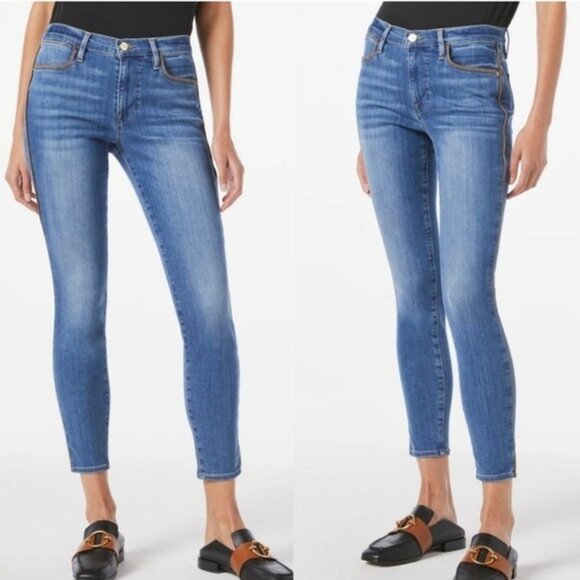 Frame Le High Skinny Jeans - Picture 1 of 8